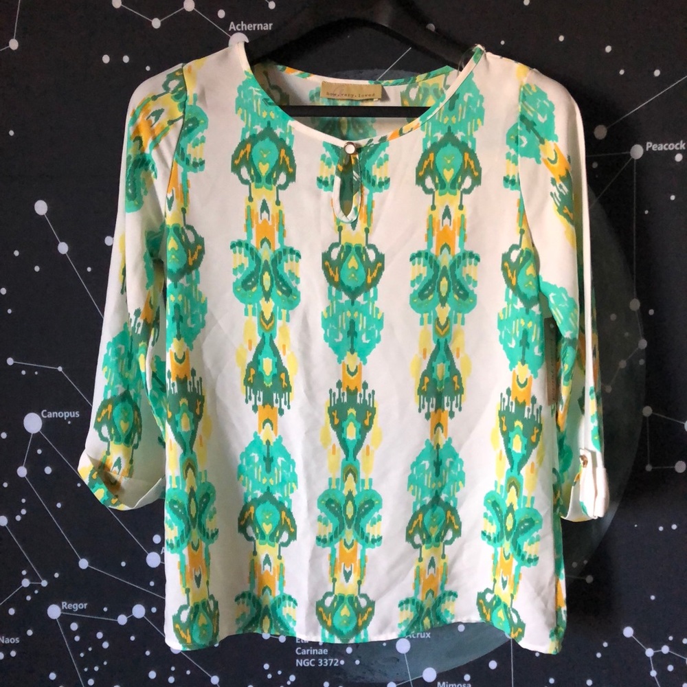 Boutique Long Sleeve Blouse NWT Size Small